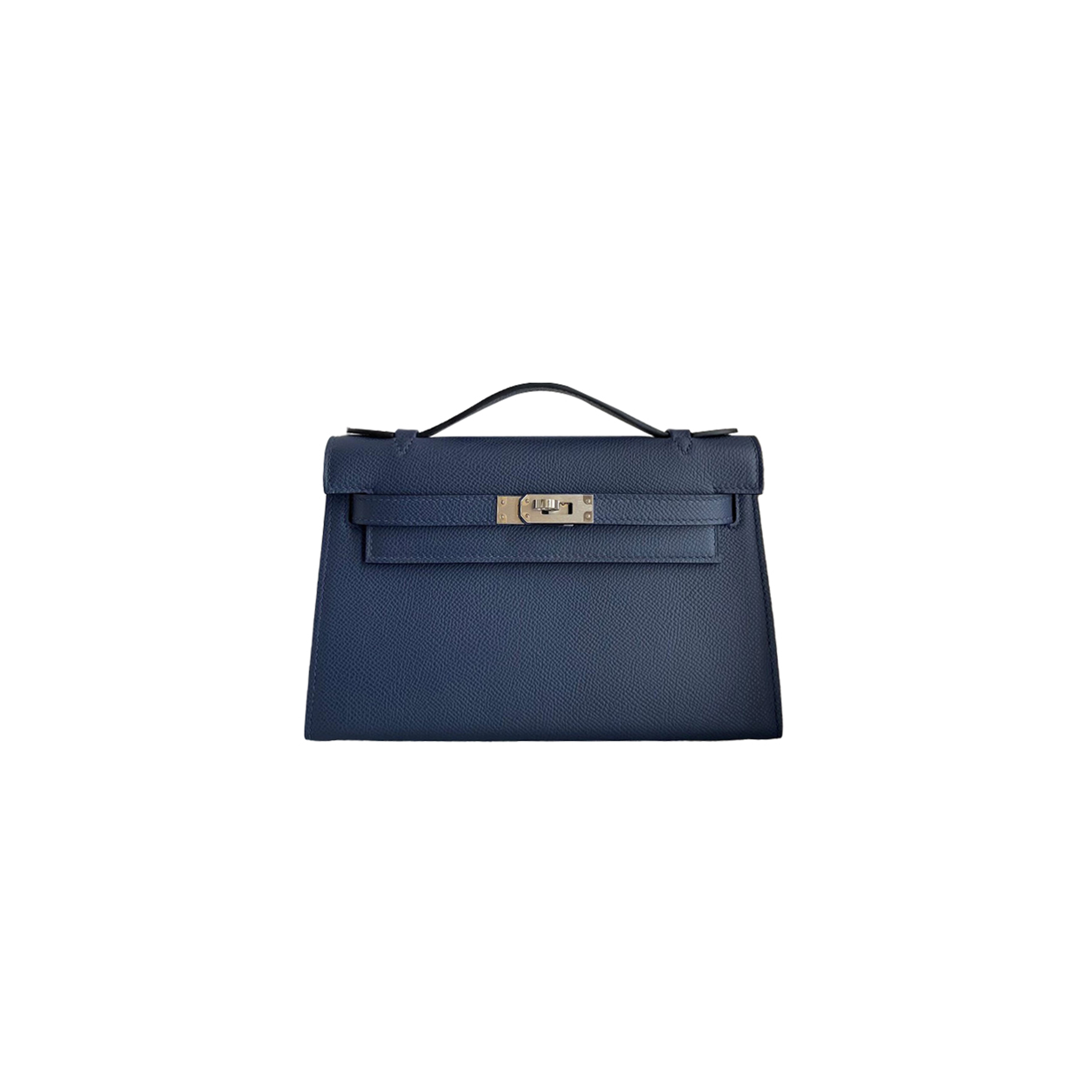 HERMES MASTER KELLY MINI 22 EPSOM LEATHER ROYAL BLUE (22*14*7cm) 